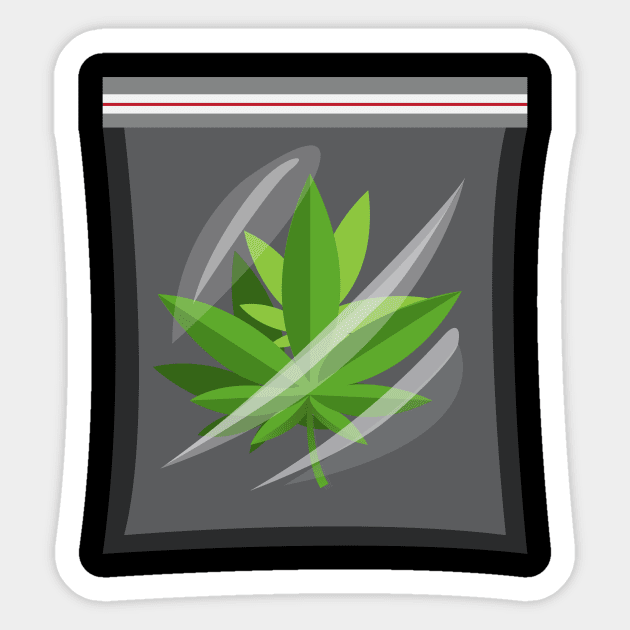 420 bag Sticker by StreetStyleFusion
